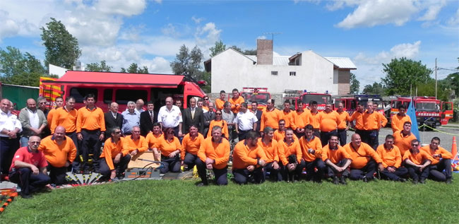 El Presidente del Consejo Nacional participó de la presentación del Grupo USAR – BREC