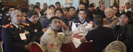 Bomberos voluntarios de la región noroeste se reunieron ayer en Jujuy