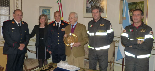 El Consejo Nacional de Bomberos firmó histórico Convenio con el Dipartimento dei Vigili del Fuoco en Roma