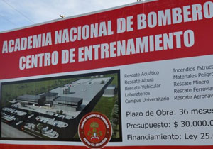 El Centro de Entrenamiento de Bomberos fue declarado de Interés Legislativo por el Senado provincial