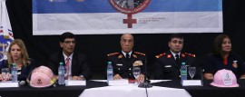 Multitudinaria apertura de las III Jornadas Internacionales de Género, Emergencias y Derechos Humanos de Bomberos Voluntarios en Tucumán