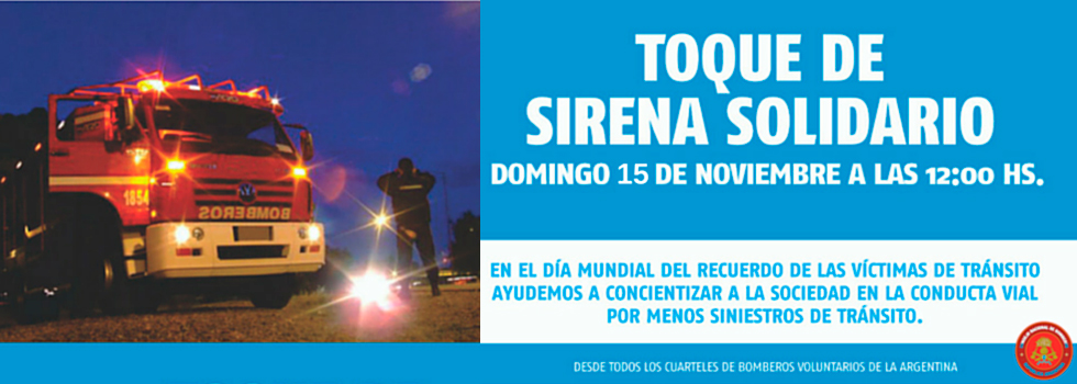 Toque de Sirena Solidario Toque de Sirena Solidario