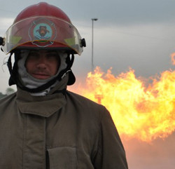 Bomberos en la Emergencia