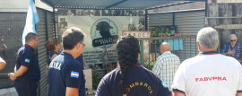 Fundación Bomberos de Argentina acompañó a familiares de los caídos en Iron Mountain