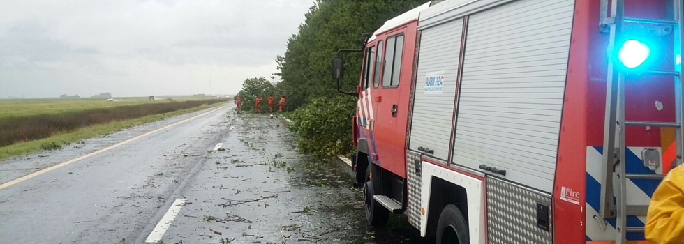 Los bomberos voluntarios presentes en las rutas argentinas