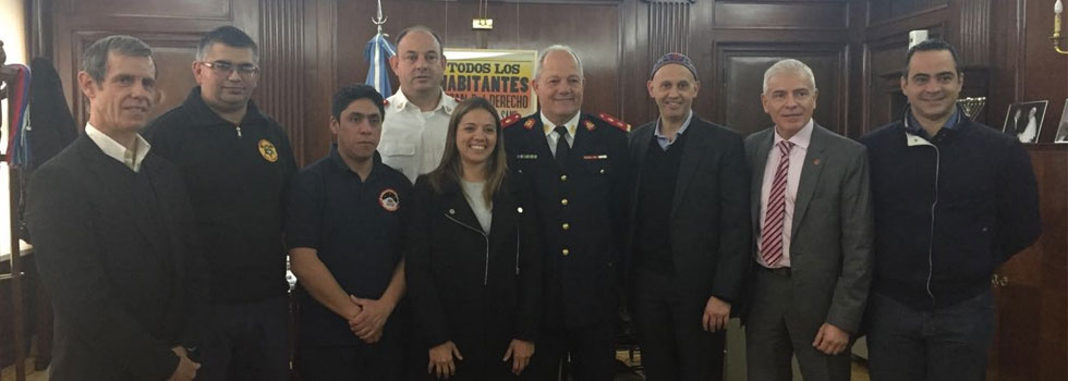 Importante reunión con el Servicio Nacional de Manejo del Fuego