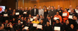 Homenaje y reconocimiento a los Bomberos Voluntarios