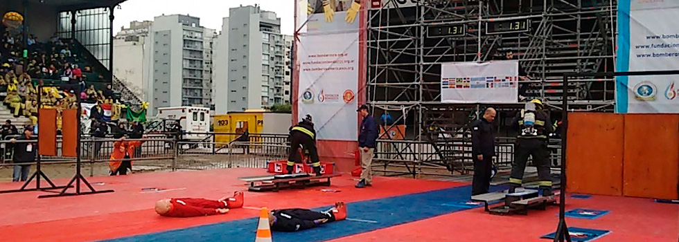 La camaradería como símbolo de una jornada bomberil que ya tiene sello propio