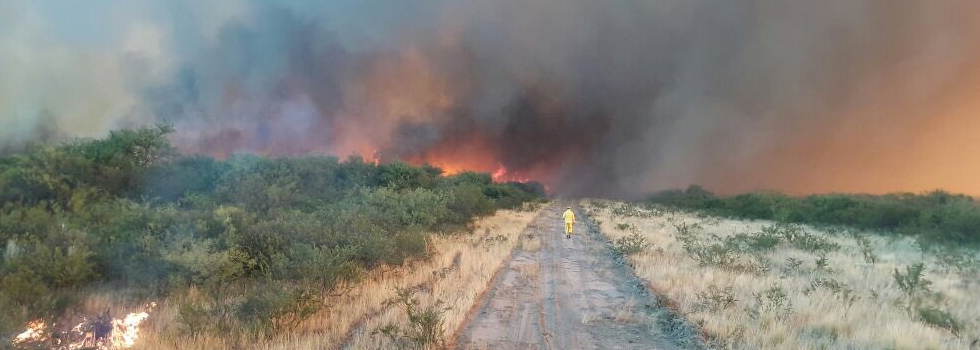 Incendios en La Pampa: informe del trabajo de los brigadistas Incendios en La Pampa: informe del trabajo de los brigadistas