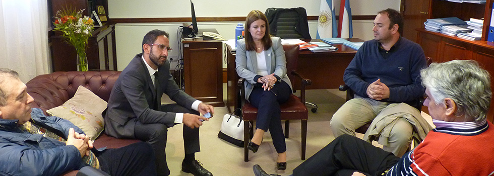 Fortalecimiento de lazos con dirigentes entrerrianos Fortalecimiento de lazos con dirigentes entrerrianos