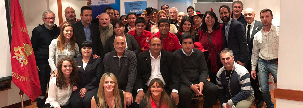 Bomberos de Mendoza, San Juan y San Luis recibieron la visita del Proyecto ACERCAR