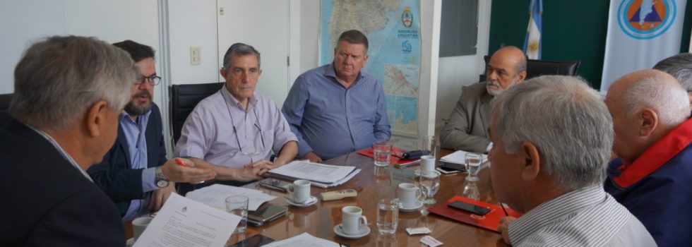 Continúan las reuniones de trabajo junto a la Secretaría de Protección Civil