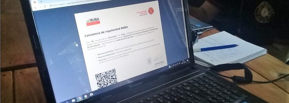Capacitación RUBA para la Federación 3 de Junio