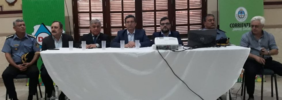 Carlos Alfonso participó de la Jornada de Sensibilización en Materiales Peligrosos en Corrientes