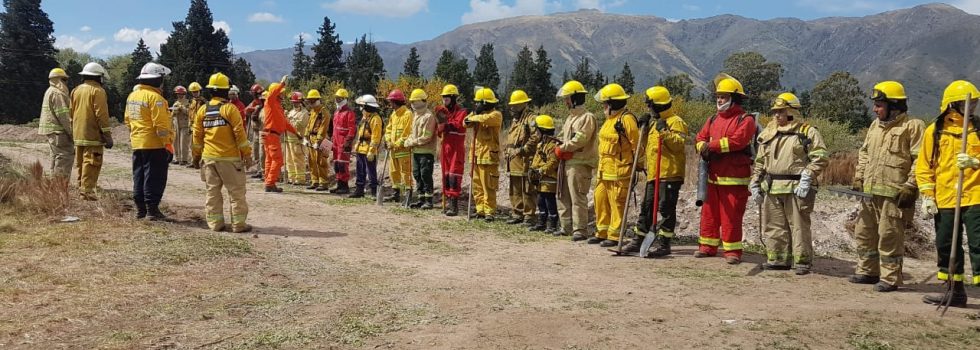 Brigadas de Incendios Forestales: Simulacro con Alerta Amarilla en San Luis