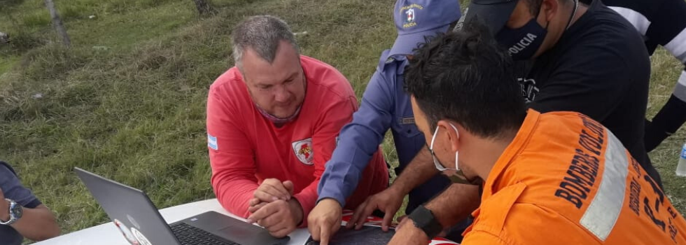 En Chaco la Brigada Nacional K9 colabora con la búsqueda de una persona