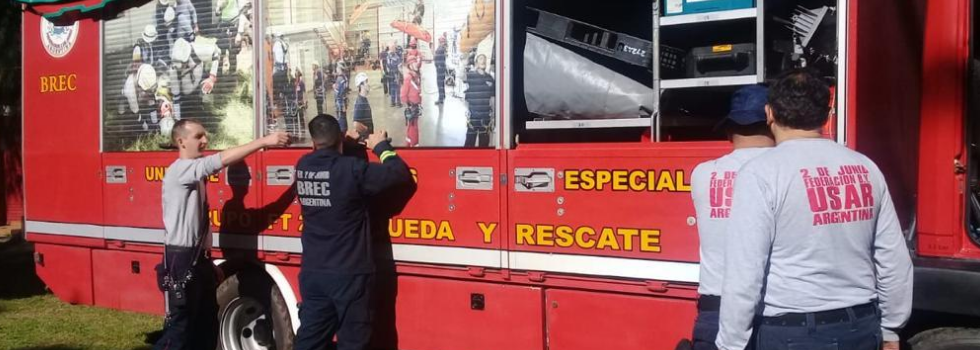 La Federación 2 de Junio a un paso de la Acreditación Nacional de su Brigada USAR