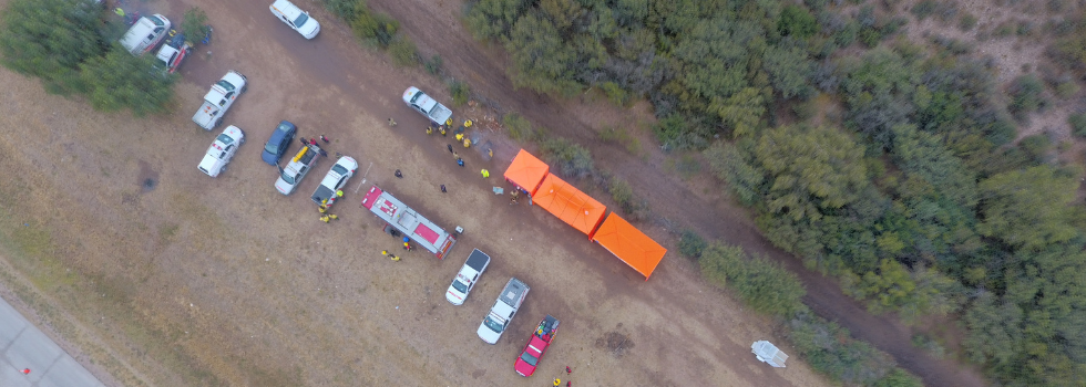 San Luis: Destacada Participación de Bomberos Voluntarios en la Búsqueda de Guadalupe Lucero