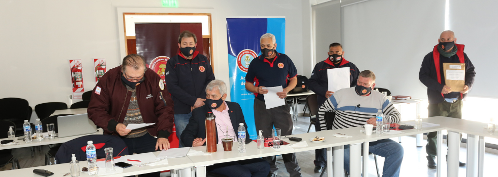 Continúan los avances en el Centro Nacional de Entrenamiento para Bomberos Continúan los avances en el Centro Nacional de Entrenamiento para Bomberos
