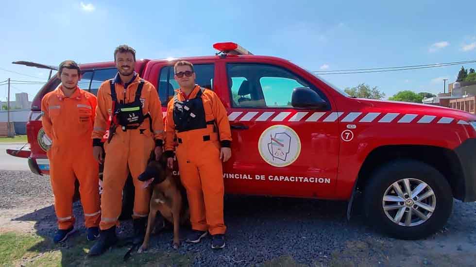 CUO: la Brigada Nacional Canina realiza búsqueda en Chaco