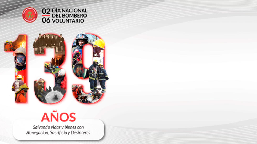 Día Nacional del Bombero Voluntario