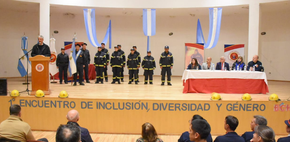Acto de Apertura del encuentro Inclusión Diversidad y Género en Chubut