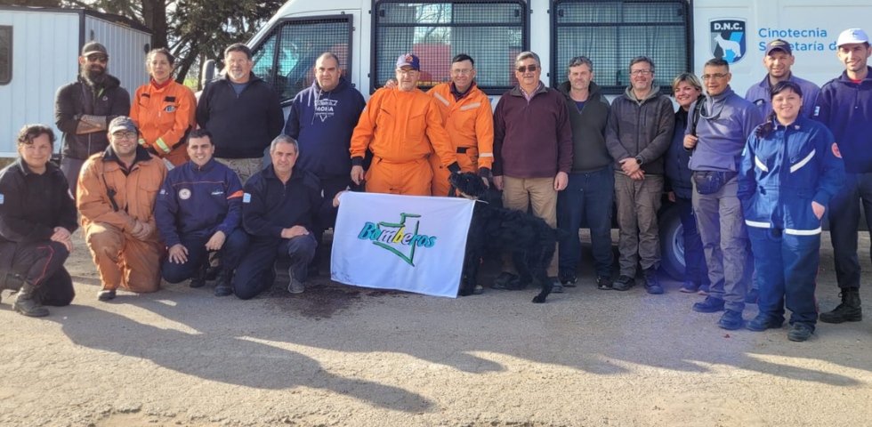 CUO: Certificación de Brigadas Canina Región C en La Pampa