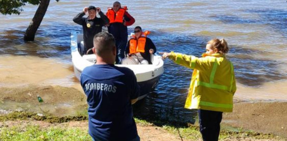 Inundación en Chaco: evacuaciones y rescates