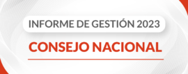 Cierre del año y balance 2023 del Consejo Nacional