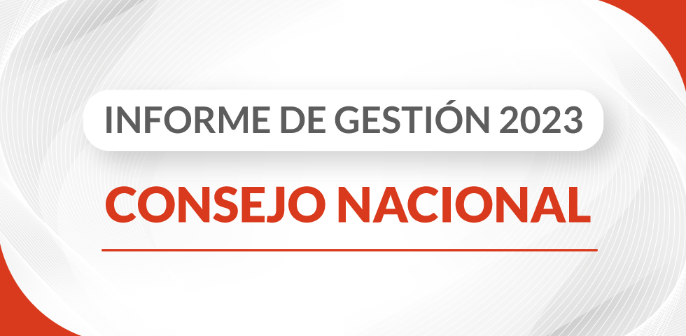 Cierre del año y balance 2023 del Consejo Nacional