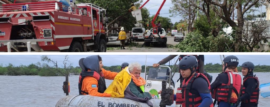 Bomberos Voluntarios continúan trabajando luego del temporal