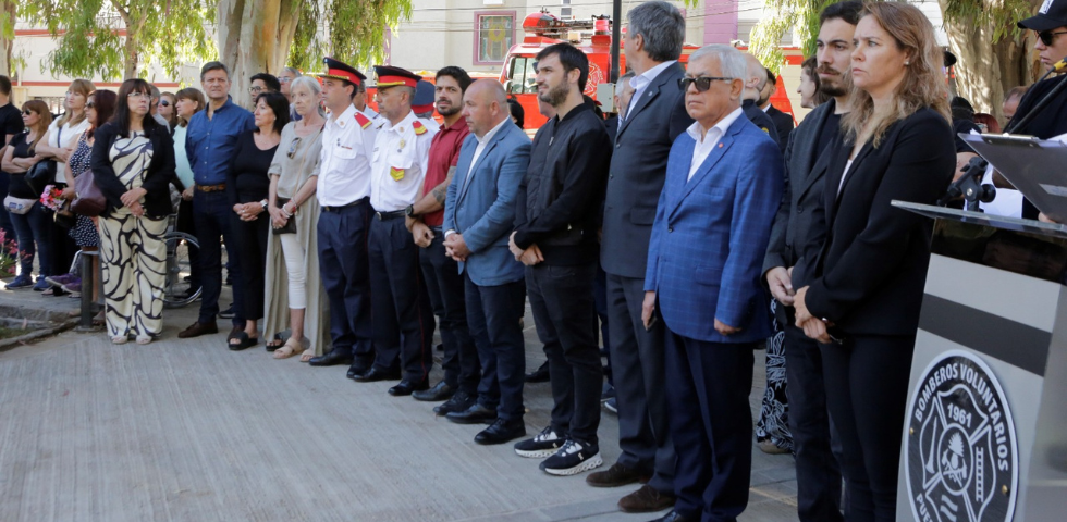 Emotivo homenaje en Puerto Madryn