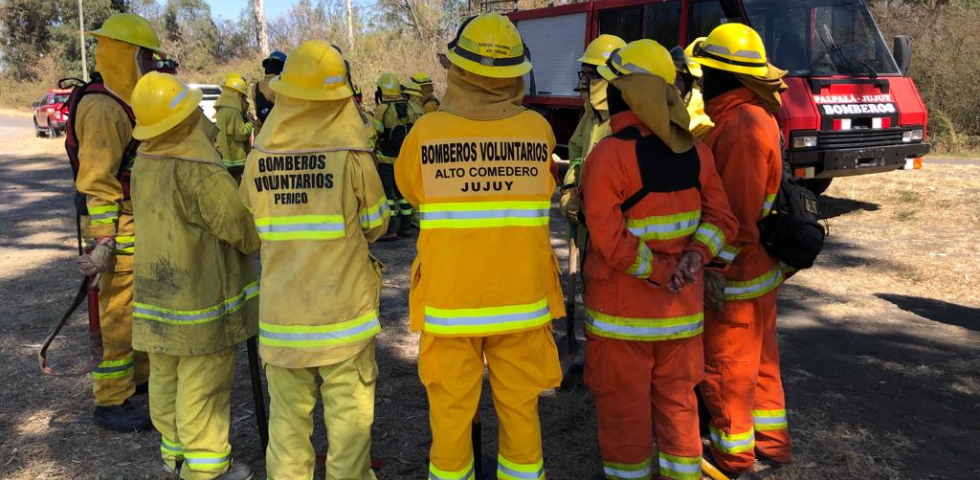 El Sistema Nacional de Bomberos Voluntarios está preparado para dar respuesta a las consecuencias del cambio climático