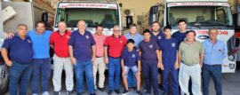 Alfonso visitó a los Bomberos Voluntarios de Gualeguay