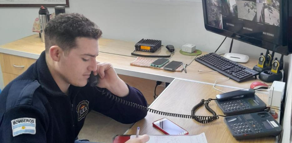 Bomberos voluntarios presentes en las inundaciones de Entre Ríos