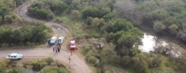 Operativo de búsqueda en Entre Ríos