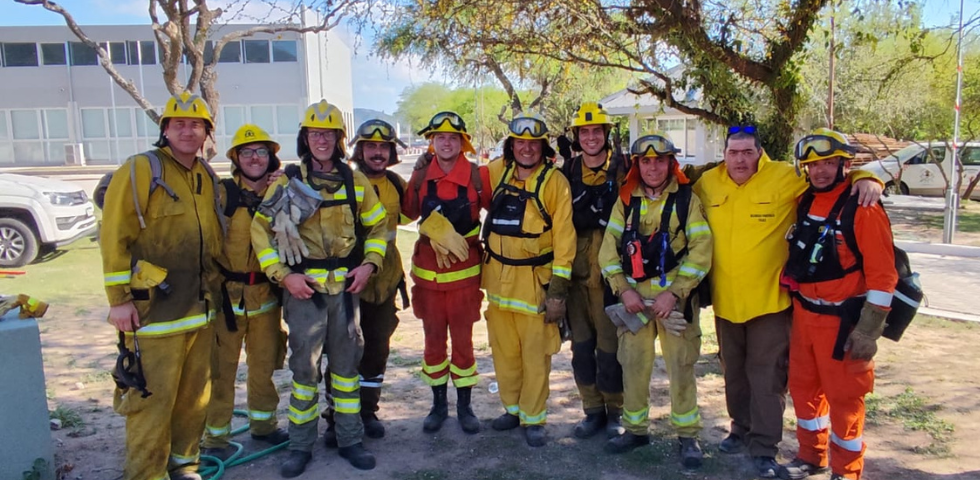 Jornada del proceso de Acreditación de Bombero Forestal